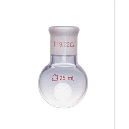 DWK Life Sciences (Kimble) 500 mL Heavy Wall Round Bottom Boiling Flask, 19/22 Standard Taper joints, O.D. 102 mm