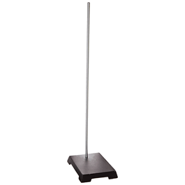 United Scientific 5 x 8 in. Cast Iron Support Stand with 20 in. Rod