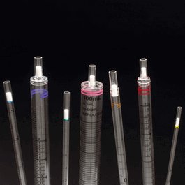 Celltreat 1 mL Serological Pipets, Bulk Packed 25/Re-Sealable Bag, Sterile
