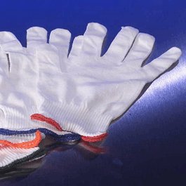 Berkshire BCR Full-Finger Single Knit Nylon Glove Liners, Size: Medium