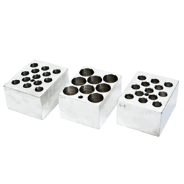 Reacti-Block B-1 Aluminum Block, Holds 9 x 3 mL or 5 mL Reacti-Vials; 9 holes/21 mm dia. x 32 mm deep