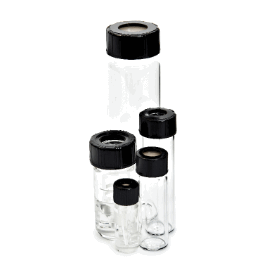 10 mL Reacti-Vial Small Clear Glass Reaction Vials