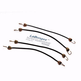 LaBungee 4 cord bungee cord pack 7 to 18 in. working size