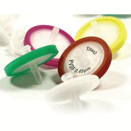 30 mm Titan3 0.45 um PVDF Syringe Filters, Red