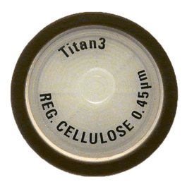 4 mm Titan3 0.2 um Regenerated Cellulose Syringe Filters, Granite