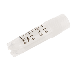 Celltreat Freeze 1 mL CF Cryogenic Vial, External Thread, Self-Standing, Sterile, Value Pack