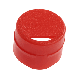 Celltreat Cap Insert for CF Cryogenic Vials, Orange, Non-Sterile
