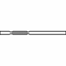 Split Straight Liner for Agilent 4 I.D. x 6.3 O.D. x 78.5 mm Length