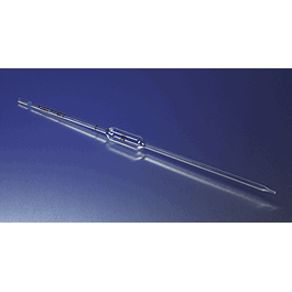 PYREX 2 mL Volumetric Pipets, Serialized/Certified, TC/TD, Class A, Color-Coded, Orange Colored Markings