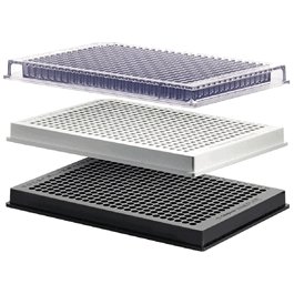 Thermo Scientific Nalgene 384-well Polystyrene Plates, Non-Treated, C-Square, Clear, 70 uL, Non-sterile