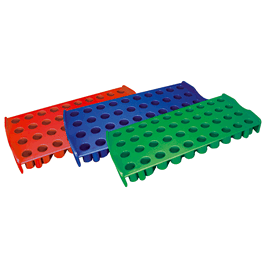 Workstation Rack for CryoCLEAR vials, Polycarbonate (PC), 40-Place (10x4 format), BLUE