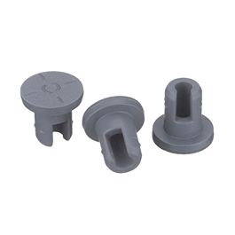 DWK Life Sciences (Wheaton) Ultra Pure Stopper, 13 x 20 mm, Igloo, gray bromobutyl/46