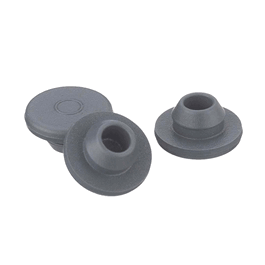 DWK Life Sciences (Wheaton) Ultra Pure Stopper, 13 x 20 mm, Straight Plug, gray bromobutyl/47