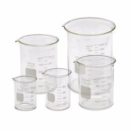 PYREX Low Form Griffin Beakers, Assortment Pack