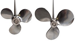 Caframo 6 in. Propeller and Shaft for use with Model 1540 Crossover