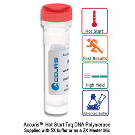 Accuris Hot Start Taq Master Mix Red Dye, 2X conc., 200 reactions
