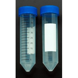 Spectrum Sterile PP 50 mL Centrifuge Tubes with HDPE Flat Caps, Foam Rack