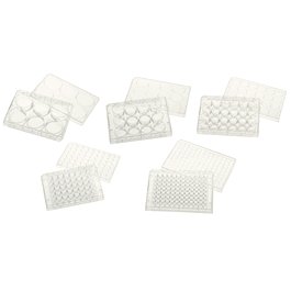 Spectrum 6 Well Tissue Culture Plate with Lid, Flat Bottom, Polystyrene,Sterile, Individually Wrapped