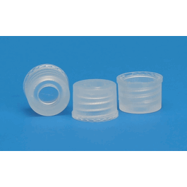JG Finneran 8-425 mm Top Seal, Clear Polyethylene Closure, 10 mil. Molded Septa