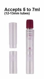 Optional Adapters for 5 mL Conical Centrifuge Tubes (snap or screw cap)