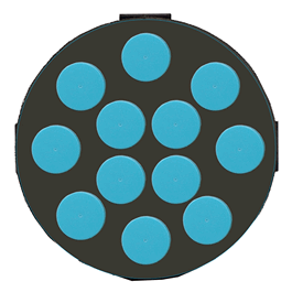 Optional Foam Rack for 12 x 15 mL tubes, for use with BenchMixer V2