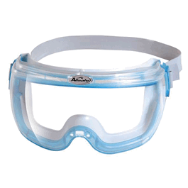 KleenGuard V80 Revolution OTG Safety Goggles, Clear Anti-Fog Lens with Blue Frame