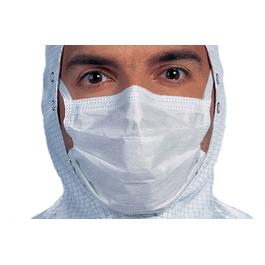 KIMTECH M3 Sterile Face Mask with Soft Ties, 9 in. Pleat Style