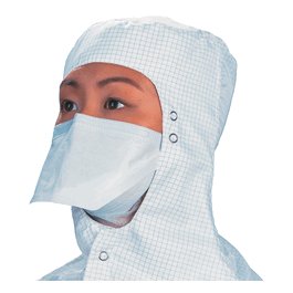 KIMTECH M3 Sterile Face Mask With Two Knitted Headbands, Pouch Style, White, Size: Regular