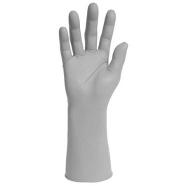 KIMTECH G3 Sterile STERLING Powder-Free Nitrile Gloves, 12 in., Hand-Specific, Gray, Size: 10, 300 Individually Bagged Pairs Per Case