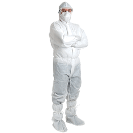 KIMTECH A6 Liquid Splash Protection Coveralls with Hood, Bulk Packed, Non-sterile, 2XL