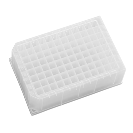 J.G. Finneran-Porvair 96-Well Deep Plate, 2 ml per well, DNase/RNase free, Pyramid Bottom, Toughened, Sterile