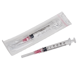 Covidien 3 mL Syringe with 25G x 5/8 in. Needle, Sterile, SoftPack