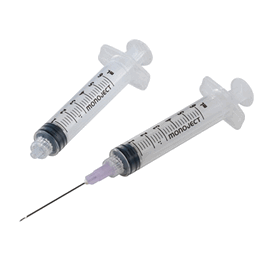6 mL Syringe with 20G x 1-1/2 in. Needle, Sterile, SoftPack