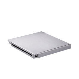 Stainless Steel Heated Shelf, Rectangle, for FreeZone Bulk Tray Dryer, includes temperature probe, 12.7 x 16.6 in., 115V, 50/60 Hz