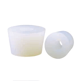 DWK Life Sciences (Kimble) Replacement No. 8 Silicone Stopper with 9/16 in. hole for ULTRA-WARE Microfiltration Assemblies