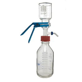DWK Life Sciences (Kimble) 47 mm ULTRA-WARE Microfiltration Assembly with Stainless Steel Support and GL45 Style Bottle