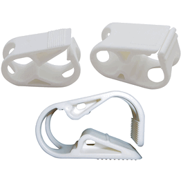 Dynalon Mini Dura-Clamp, Polypropylene, accepts tubing up to 1/4 in. O.D.