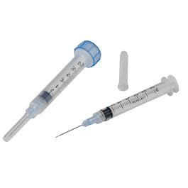 Covidien Syringe Only, 3 mL, Luer Lock Tip, 0.1cc Graduations, 100/bx, 10 bx/cs