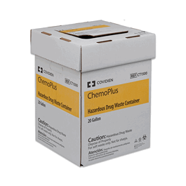 Covidien 20 gal. Chemo Soft Waste Corrugated Container