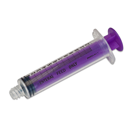 Covidien Oral Syringe, Purple, 1 mL, ENFit Connection, Sterile