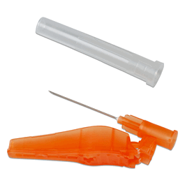 Covidien Monoject Safety Needles Only, 25G x 1 in., 100/bx, 8 bx/cs