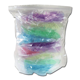 SureSeal S Sterile Microtubes with Caps, 1.5 mL, clear, packed in bags of 50 tubes