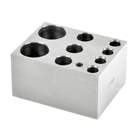 Ohaus Centrifuge Tube Combination Modular Block; 4 x 1.5 mL, 3 x 15 mL, and 2 x 50 mL