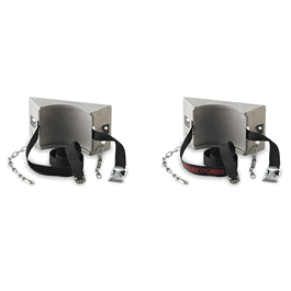 Model 717 Wall Bracket with Strap and Chain