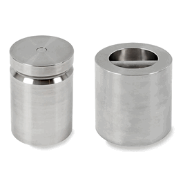 Weight, 1 g, NIST Class F, Cylinder Stainless Steel, Traceable Certificate