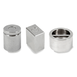 Weight, 8 oz, NIST Class F, Cylinder, Stainless Steel, Without Certificate