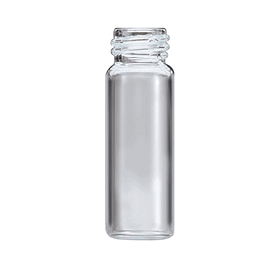 DWK Life Sciences (Kimble) 4 mL Clear Screw Thread Autosampler Vials with Marking Spot, NO Closures, 13-425 GPI Finish
