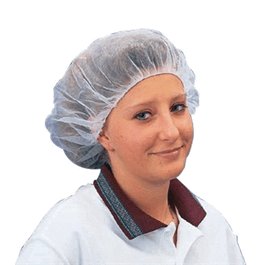 Hairnet, Nylon, Micro Mesh, 26 in., White