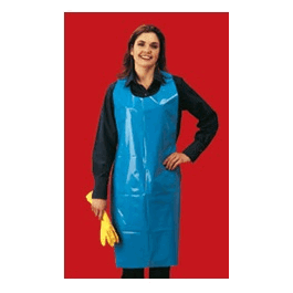 Apron, 1.5 Mil Polyethylene, 28 x 46 in., White