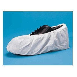 Super Sticky Shoe Covers with Non-Skid Bottom, Polypropylene, L, Blue